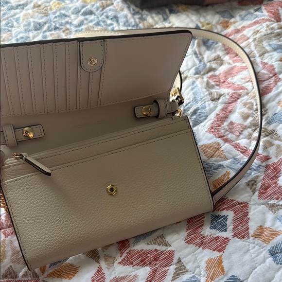 Michael Kors Cream Crossbody Bag - Picture 5 of 6
